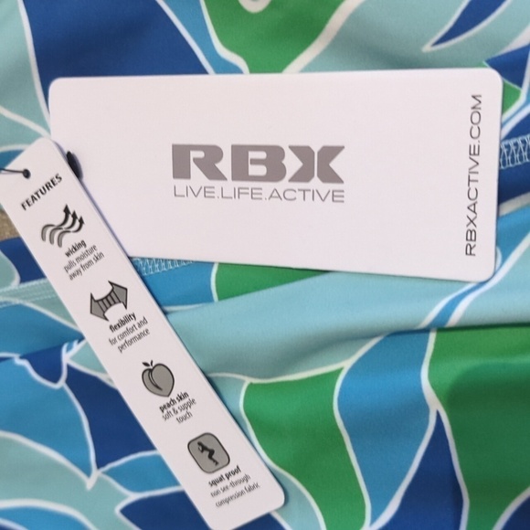 NWT -  RBX Active Peached Tech Flex Leggings - Small - Picture 2 of 7